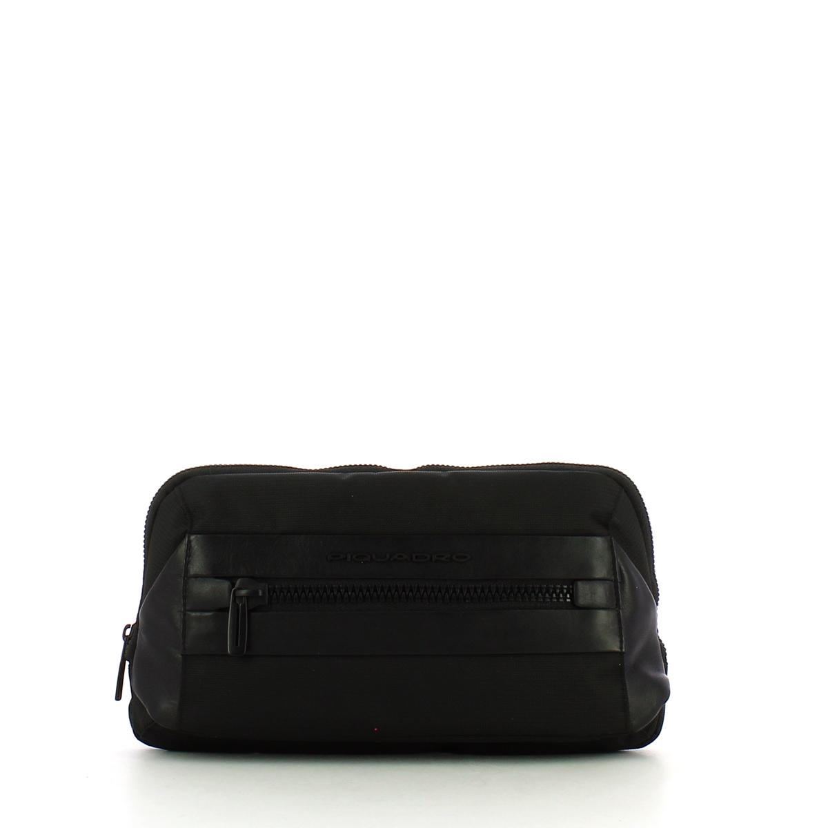 Piquadro Marsupio in tessuto riciclato Woody - 1