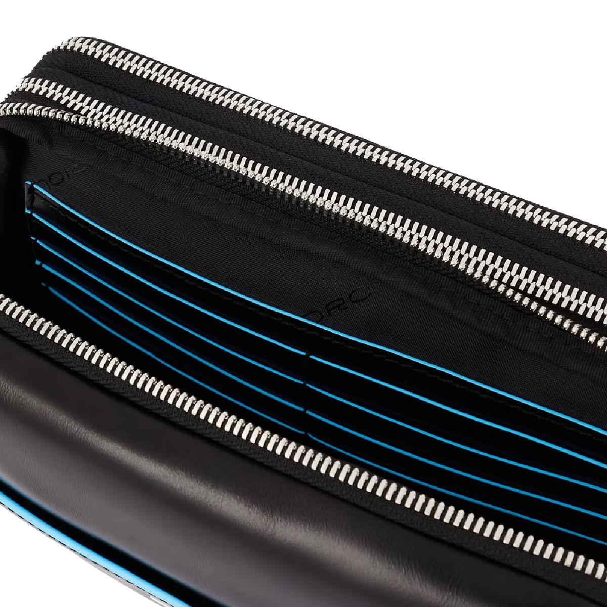 Piquadro Pochette a due scomparti Blue Square - 4