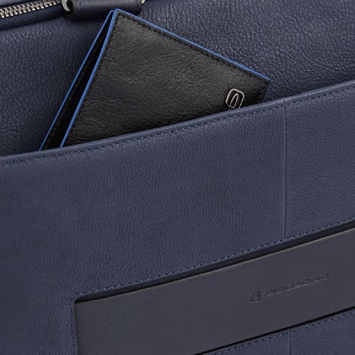 Piquadro Cartella Porta PC due comparti Ronnie 15.6 - 9