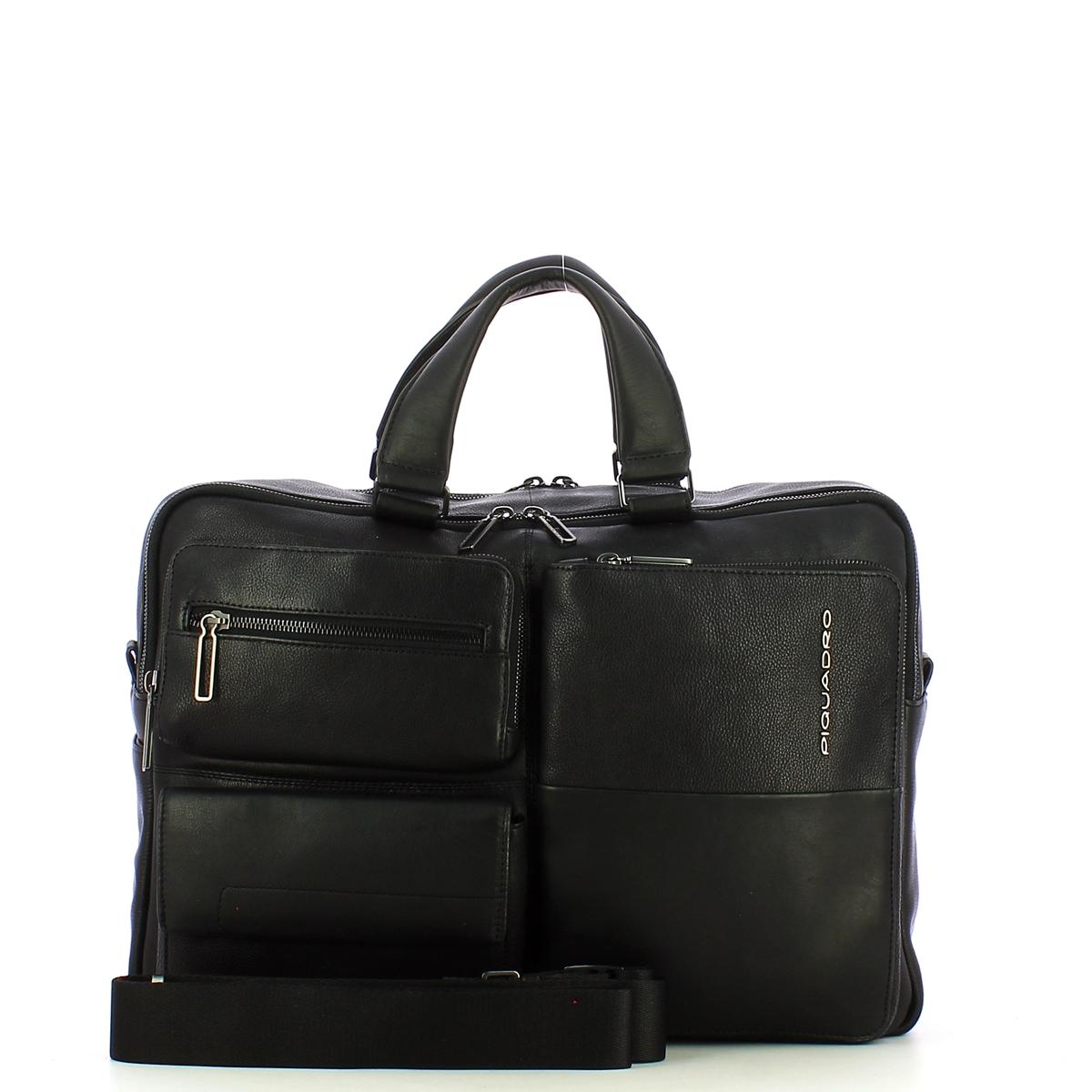 Piquadro Cartella Porta PC due comparti Ronnie 15.6 - 4