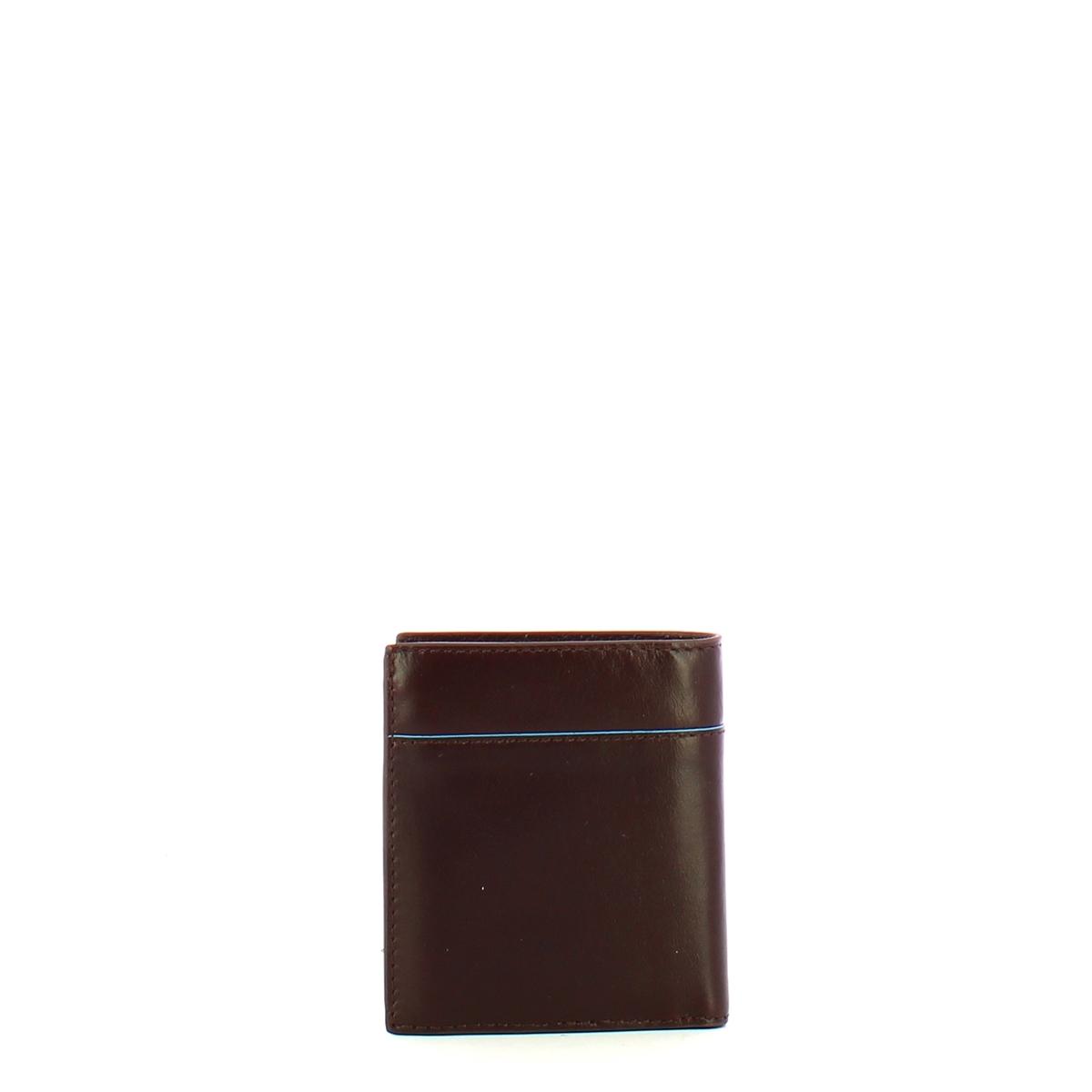 Piquadro Portafoglio Verticale Blue Square Revamp - 2