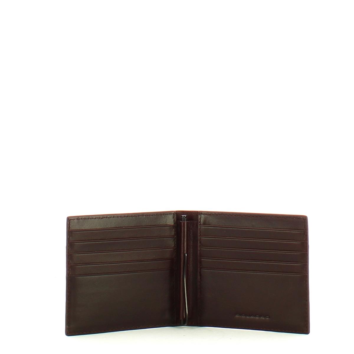 Piquadro Portafoglio con porta Dollari Blue Square Revamp - 3