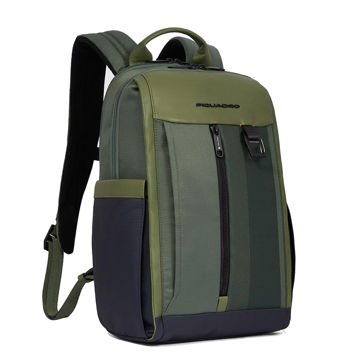 Piquadro Zaino Porta PC Steve 14.0 in tessuto riciclato - 2