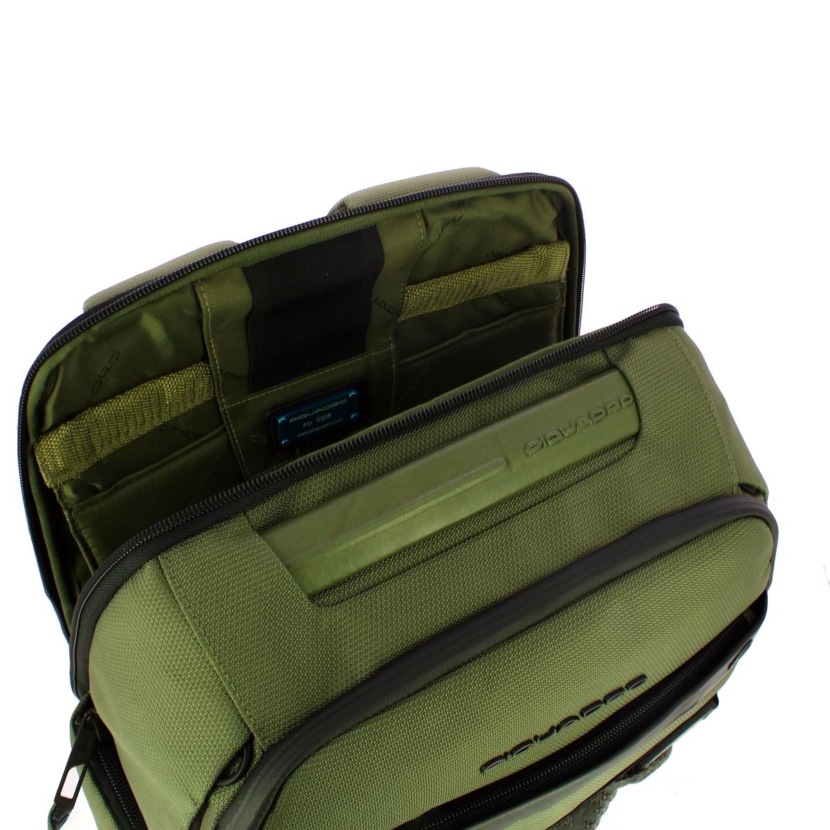 Piquadro Zaino Porta PC FX 15.6 in tessuto riciclato - 4