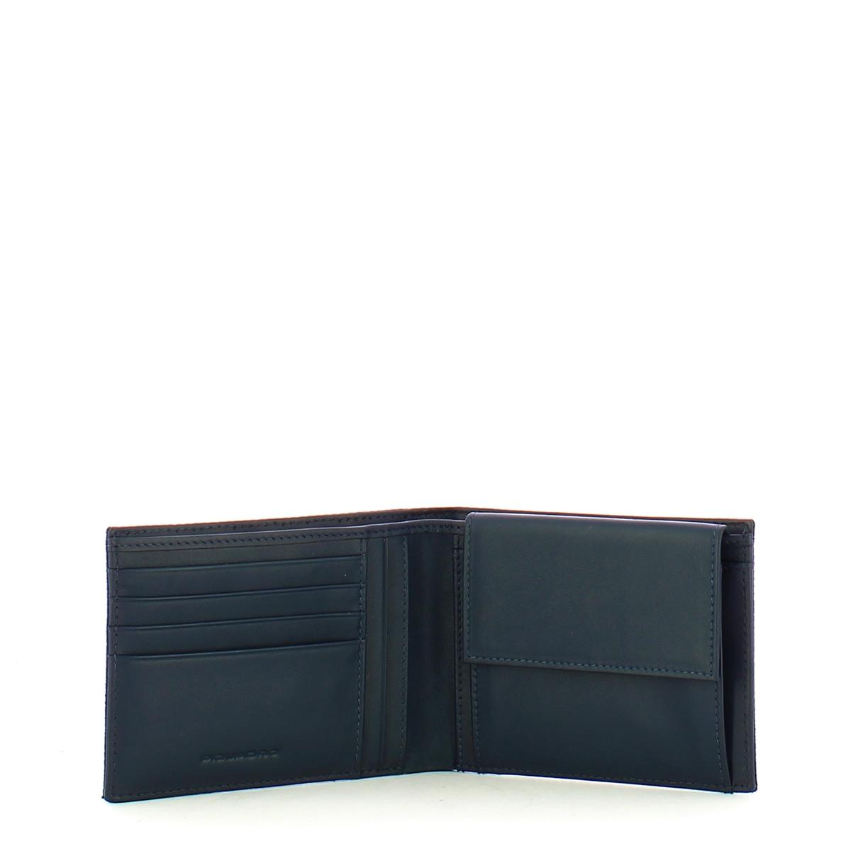 Piquadro Portafoglio Macbeth Blu - 3