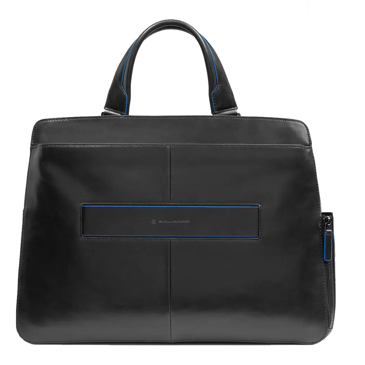 Piquadro Cartella Porta PC Blue Square 15.6" Nero - 3