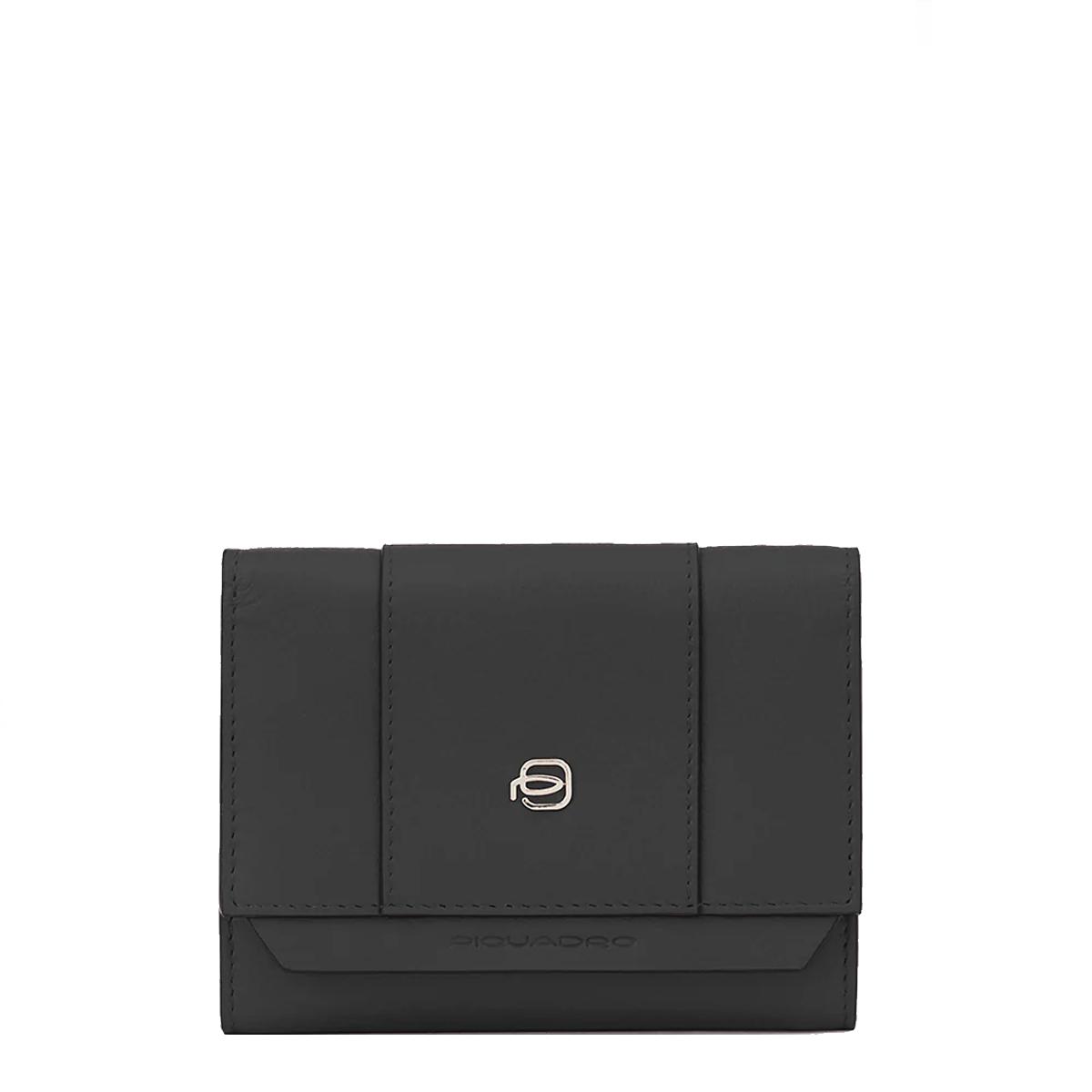 Piquadro Portafoglio Circle Grande Nero - 1