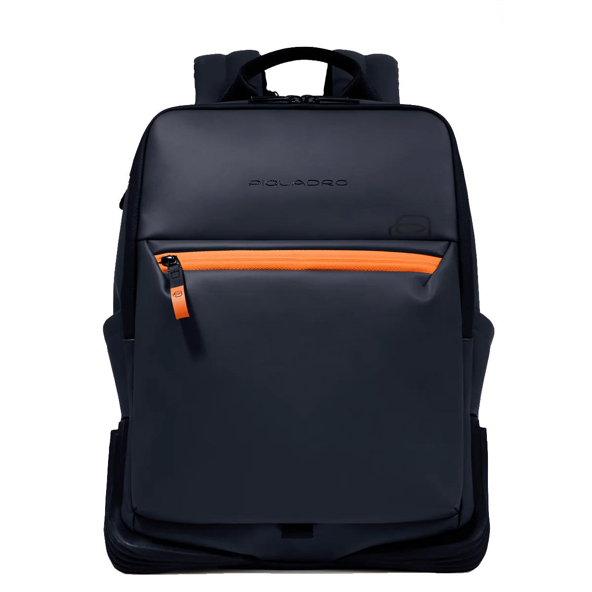 Piquadro Zaino Porta PC Corner 2.0 14" Blu - 1