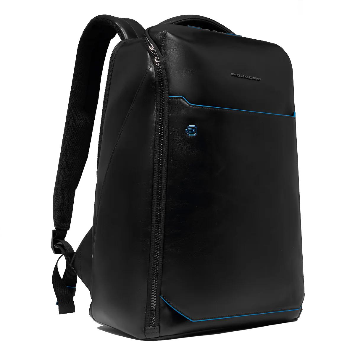Piquadro Zaino Porta PC Blue Square 15.6" Nero - 2