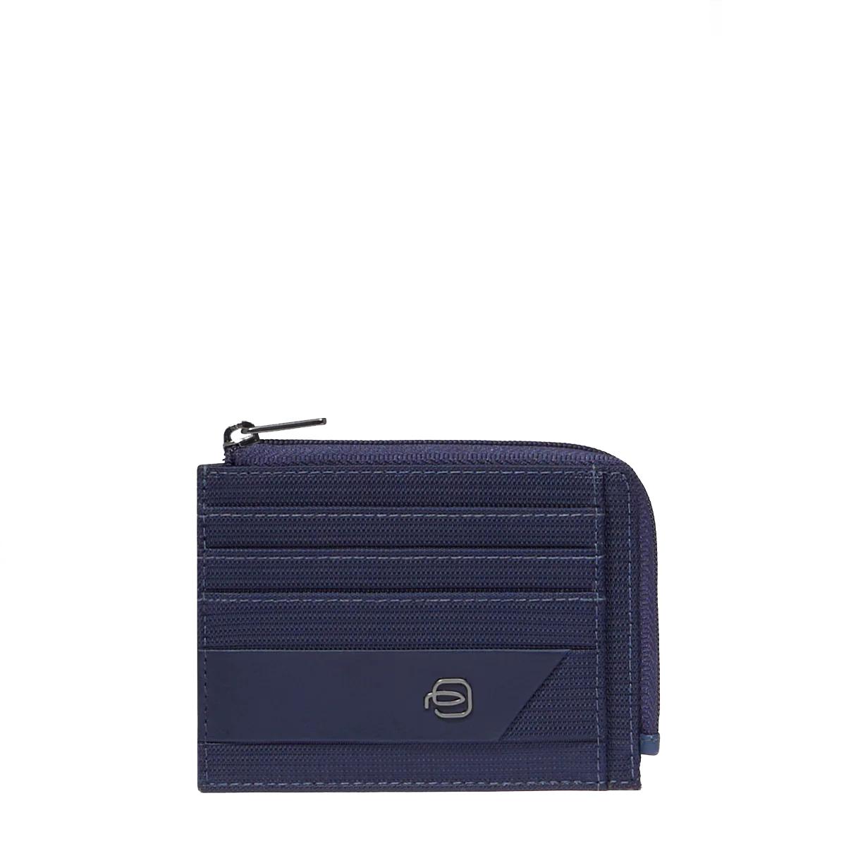 Piquadro Bustina Porta Carte Nevet Blu - 1