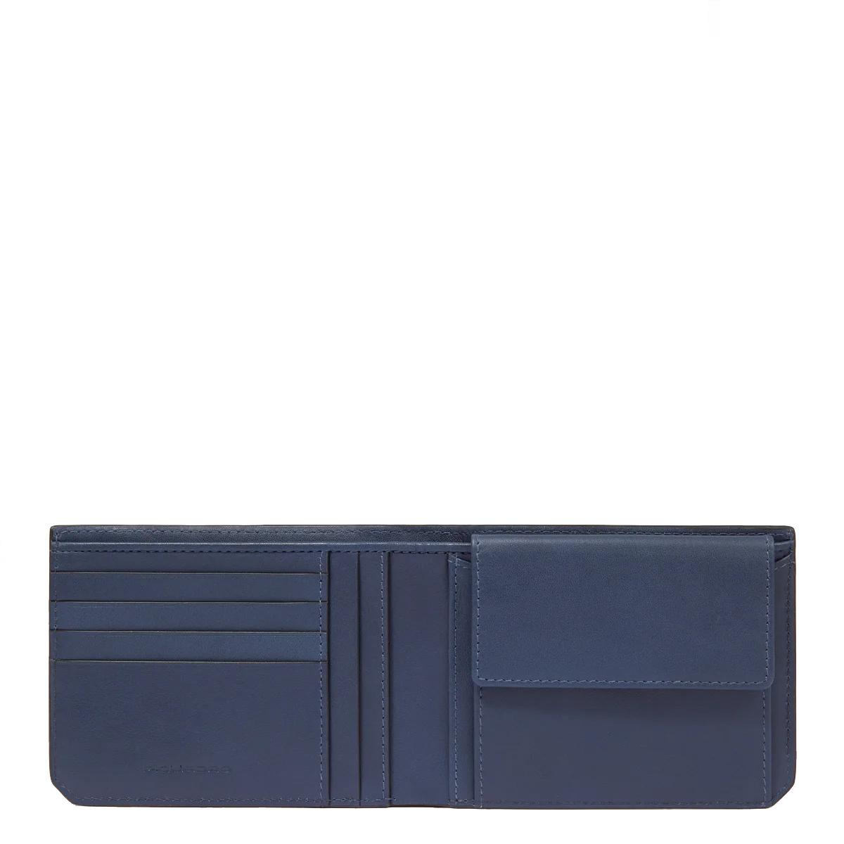 Piquadro Portafoglio Liko Blu - 2