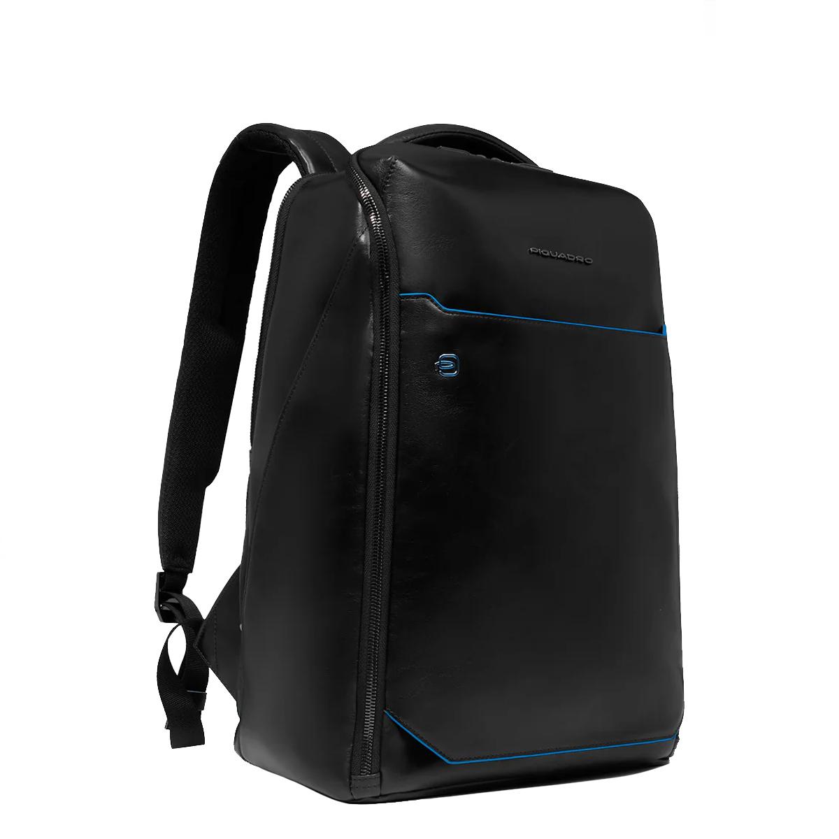 Piquadro Zaino Porta PC Blue Square 14" Nero - 2