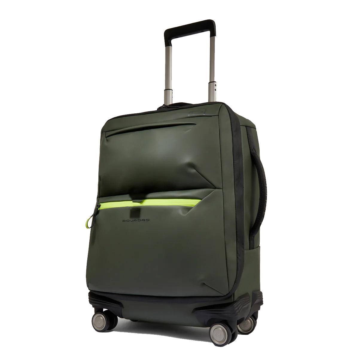 Piquadro Bagaglio a mano Trolley Cabina Slim Corner 55 cm Verde - 2