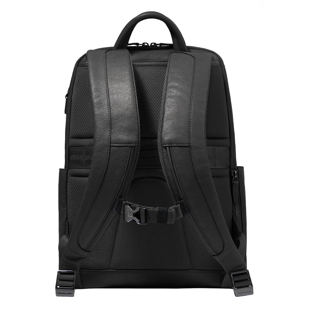 Piquadro Zaino Porta PC Black Square 14" Nero - 3