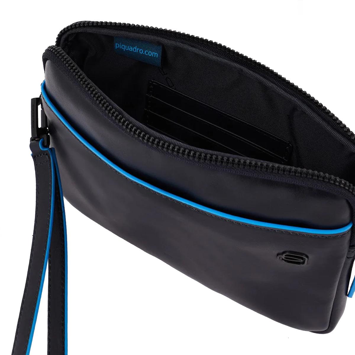 Piquadro Pochette Blue Square - 4