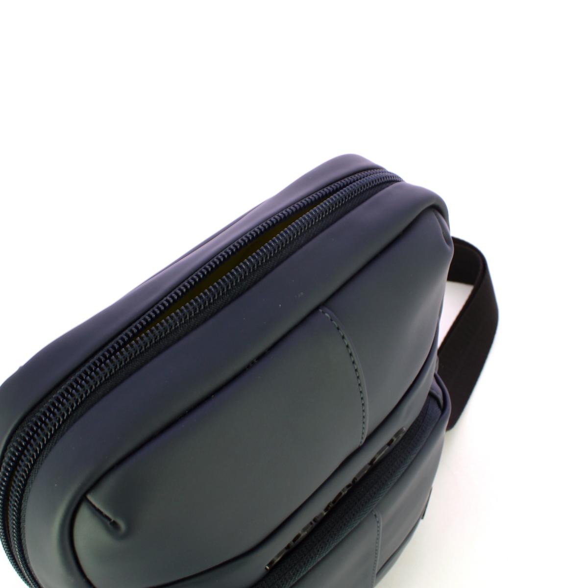 Piquadro Borsello gommato Piccolo Blu - 4