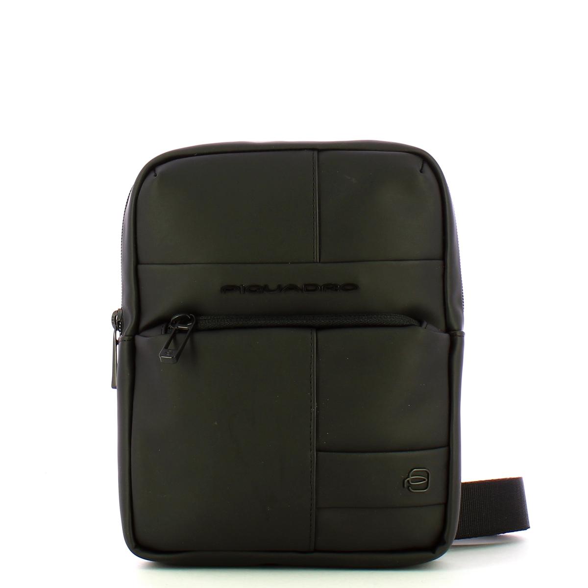 Piquadro Borsello gommato Piccolo Nero - 1