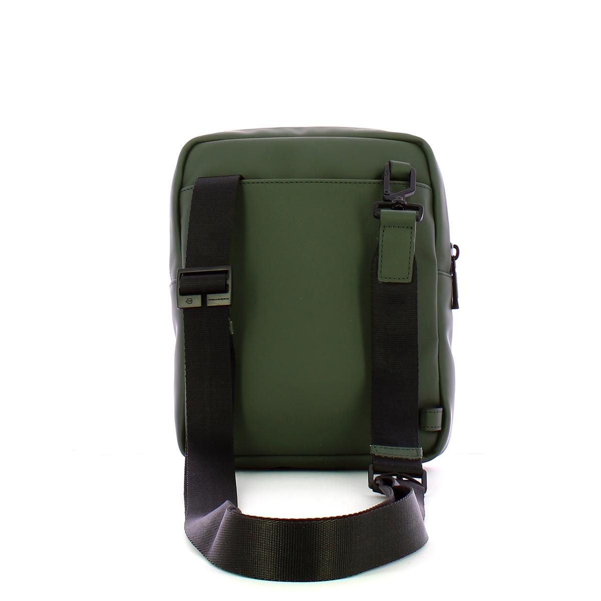 Piquadro Borsello gommato Piccolo Verde - 3