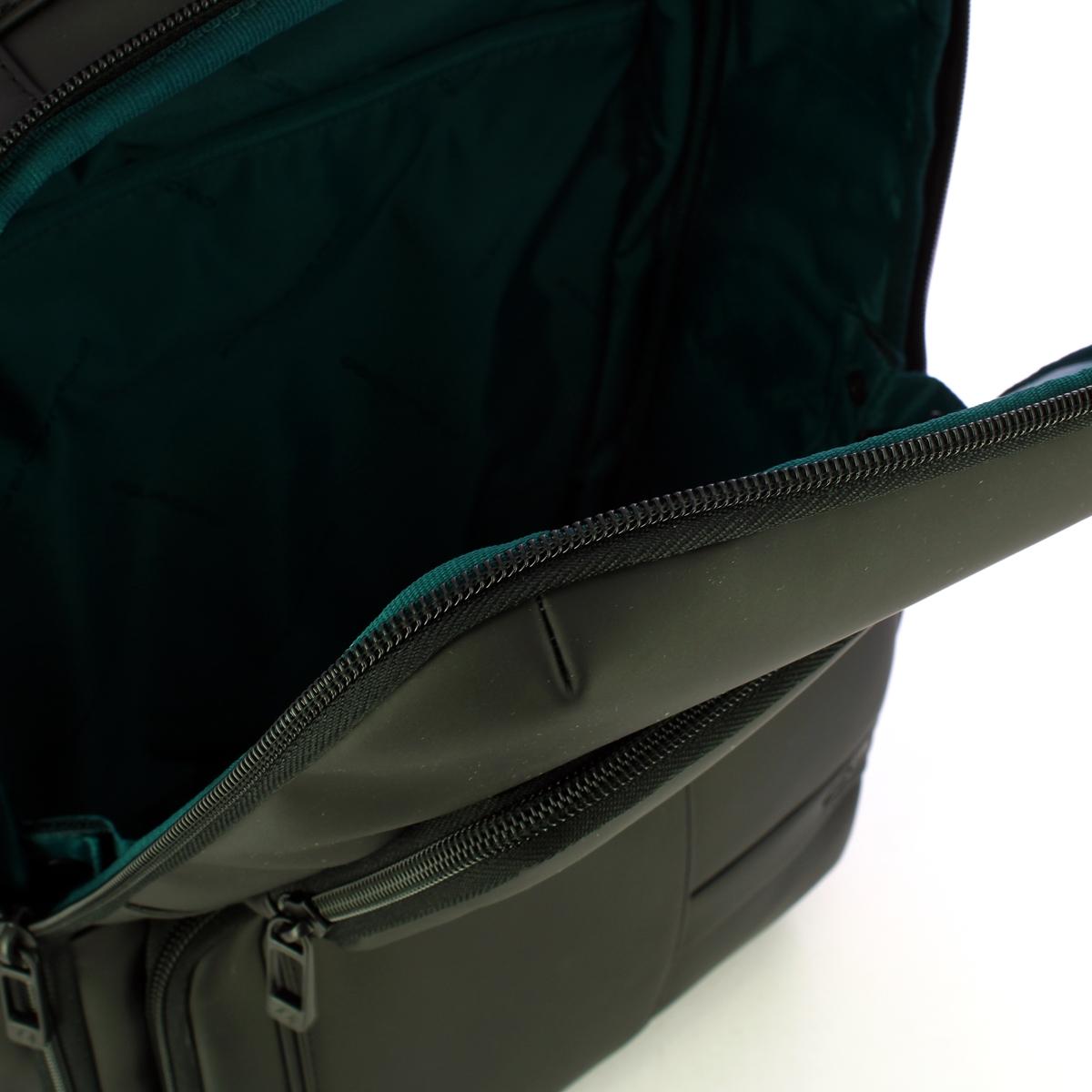 Piquadro Zaino Gommato Porta PC 15.6" Nero - 4