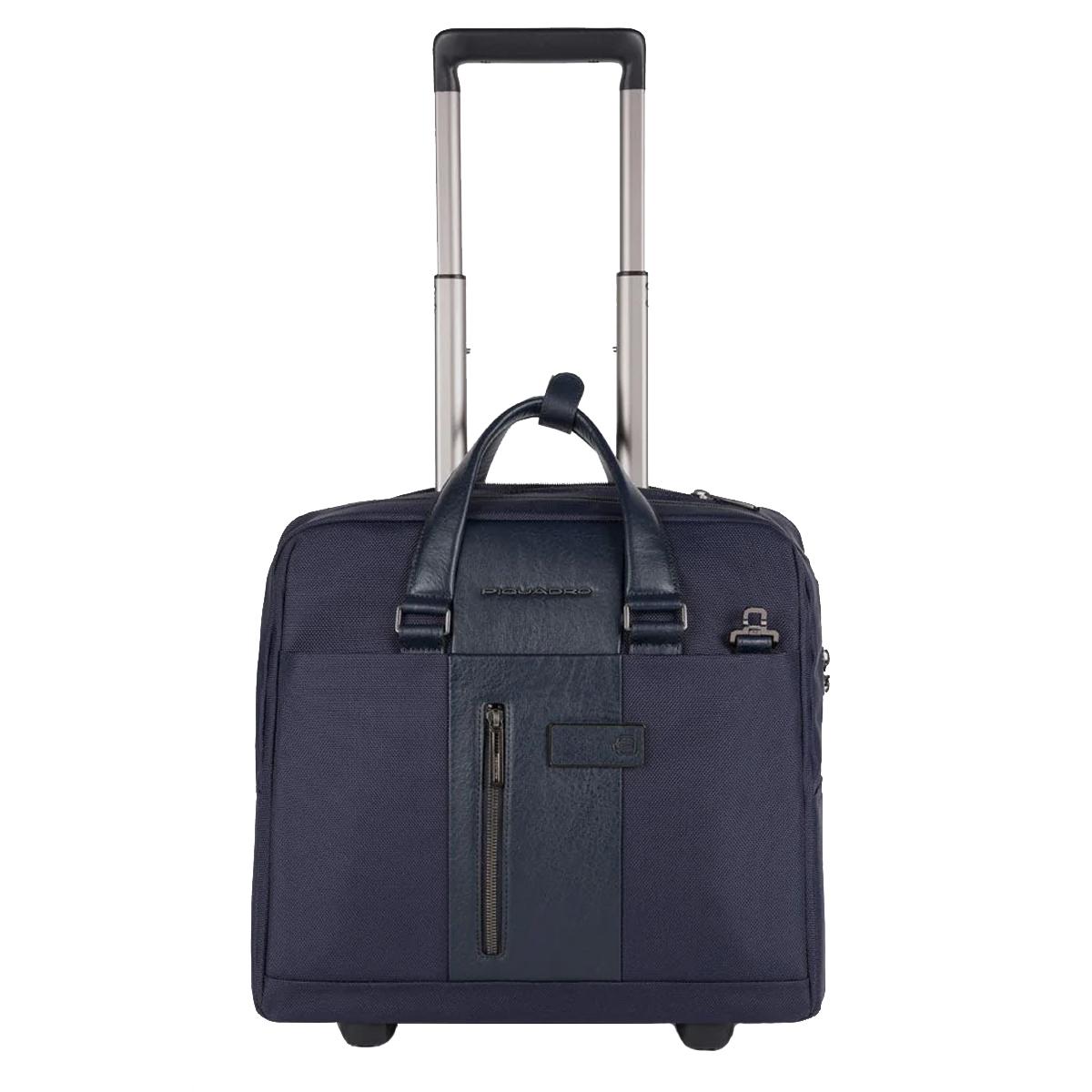 Piquadro Cartellla Trolley Porta PC Brief 15.6 Blu - 2