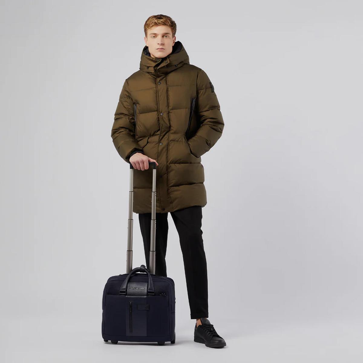 Piquadro Cartellla Trolley Porta PC Brief 15.6 Blu - 5