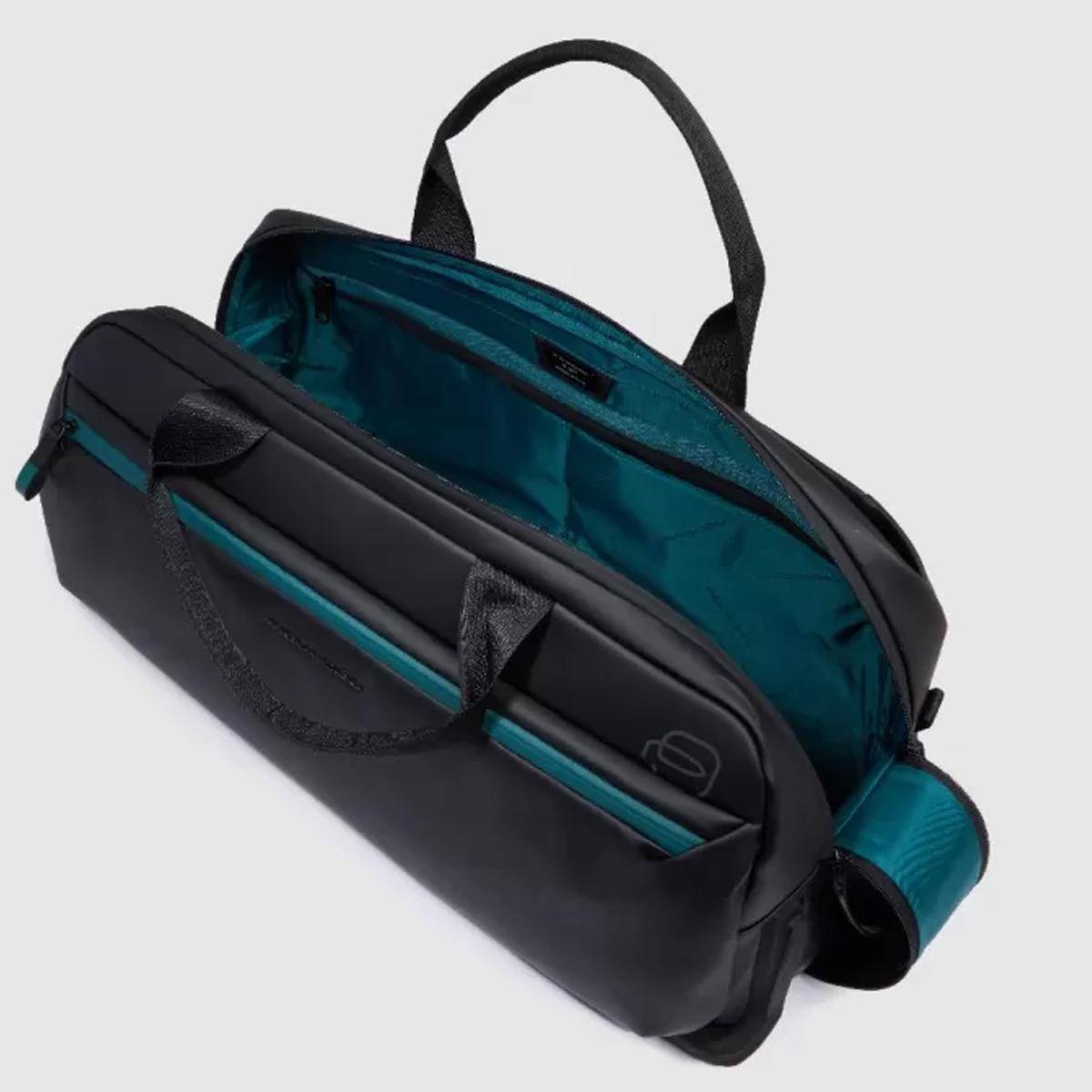 Piquadro Borsone da viaggio Corner 2.0 Nero - 5