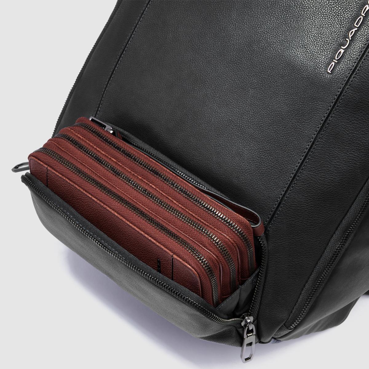 Piquadro Zaino Cronus Porta PC 15.6" Nero - 6