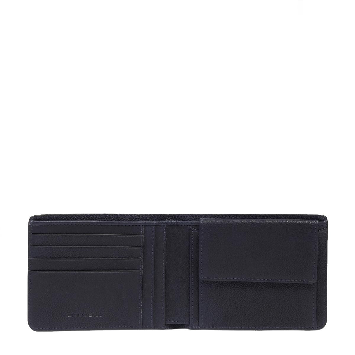 Piquadro Portafoglio Cronus con portamonete Blu - 2