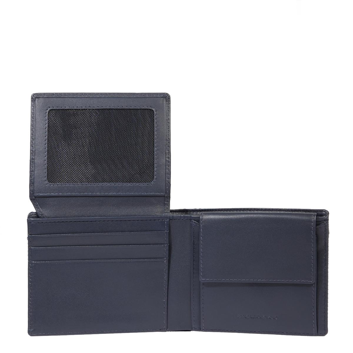 Piquadro Portafoglio Orion con volantino Blu - 4