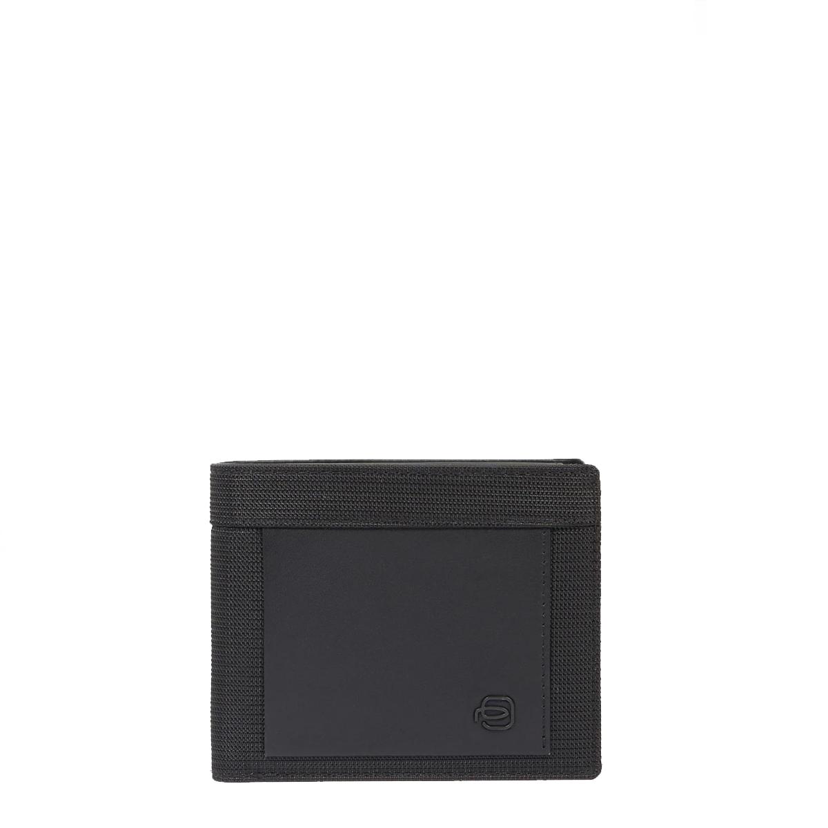 Piquadro Portafoglio Orion con volantino Nero - 1