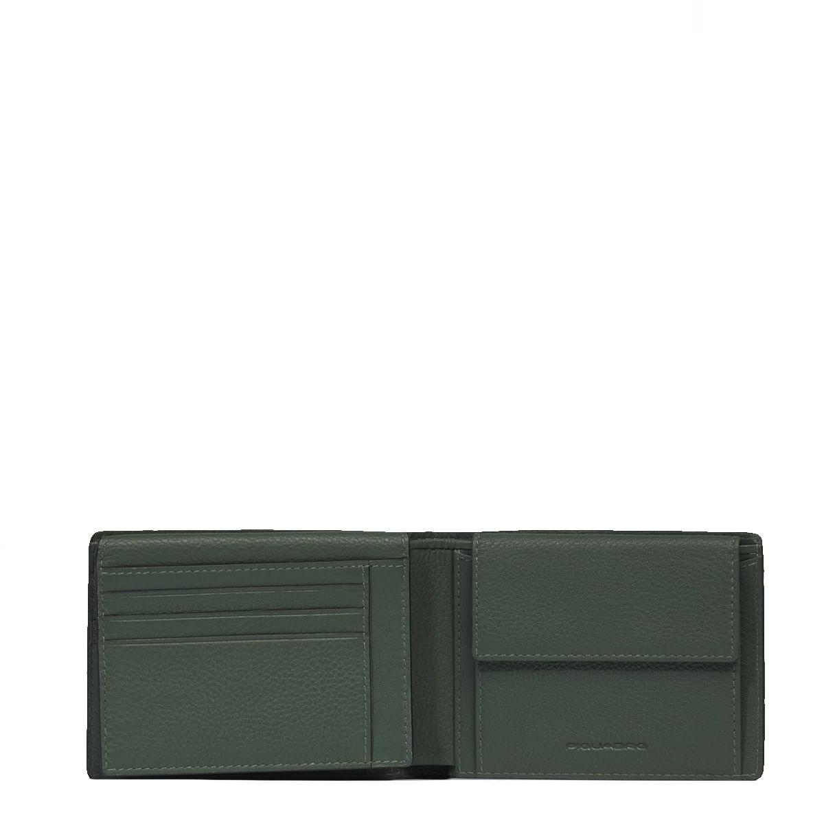 Piquadro Portafoglio con portadocumenti Than Verde - 4