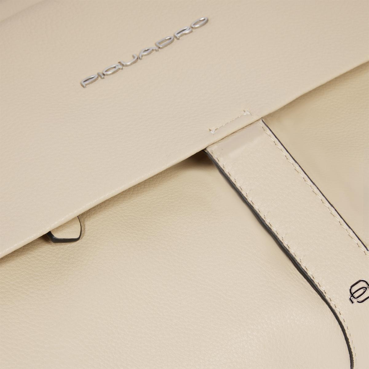 Piquadro Cartella Than Porta PC 14" Beige - 4