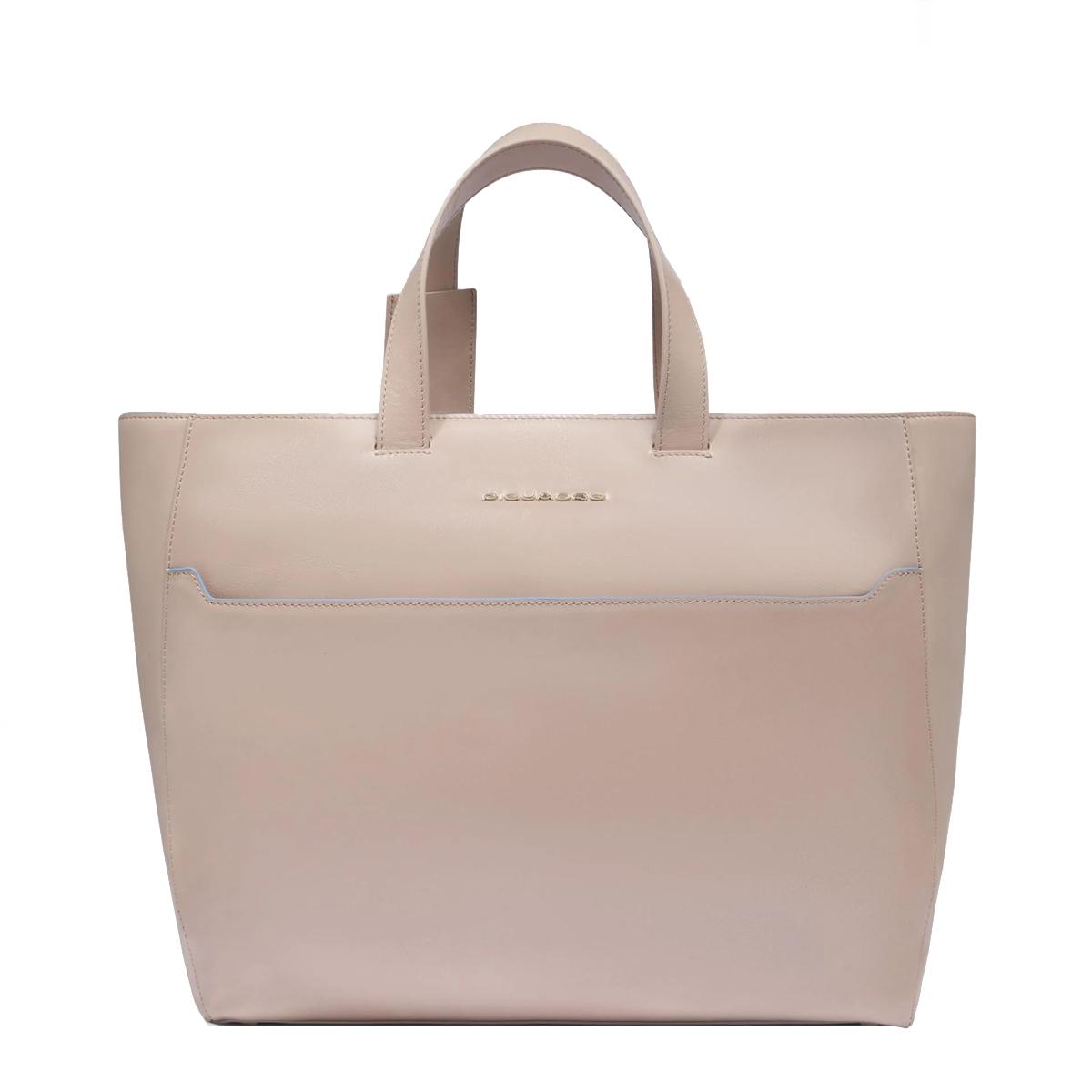 Piquadro Shopping Bag Blue Square Porta PC 15.6" Rosa2 - 1