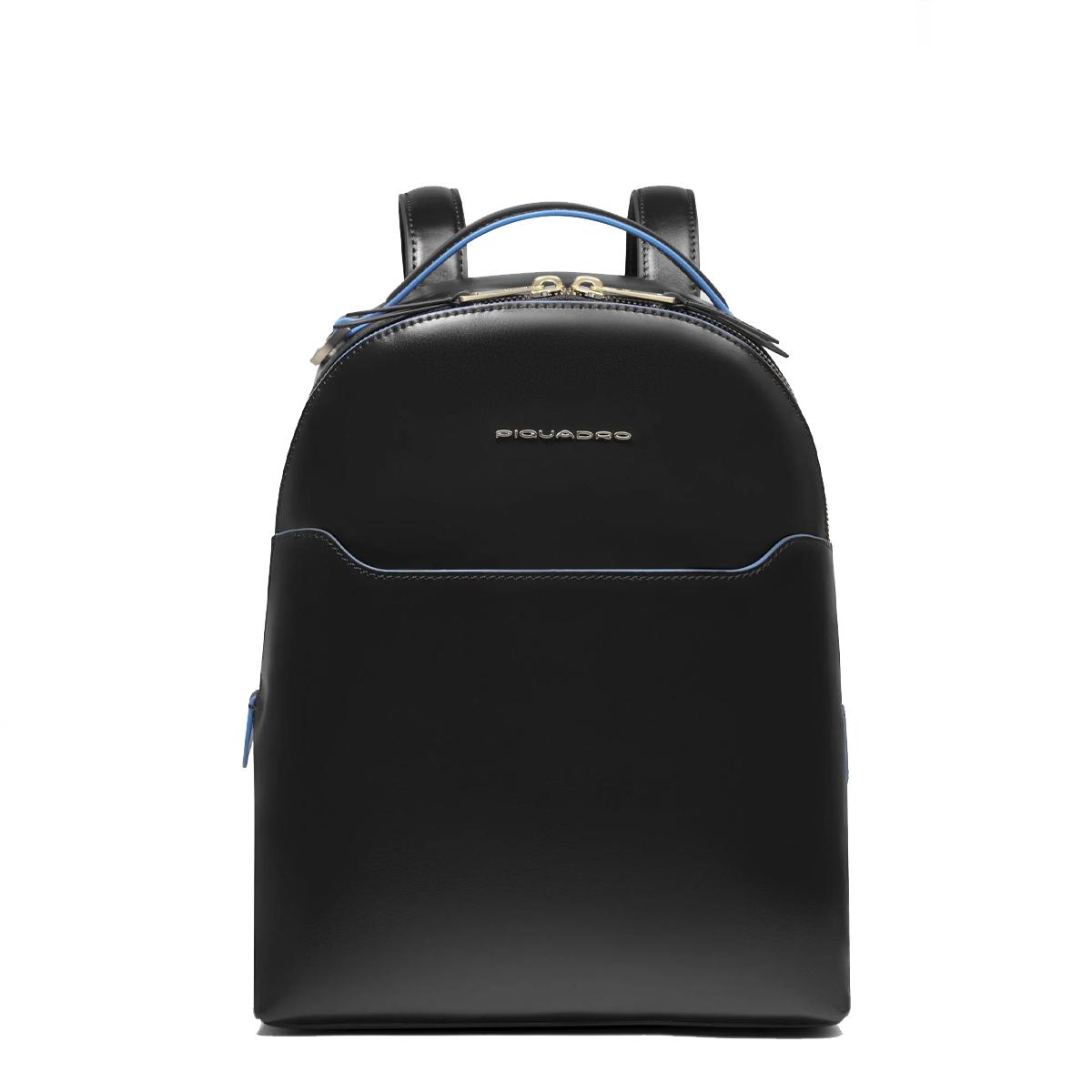 Piquadro Zainetto Blue Square Porta mini tablet Nero - 1