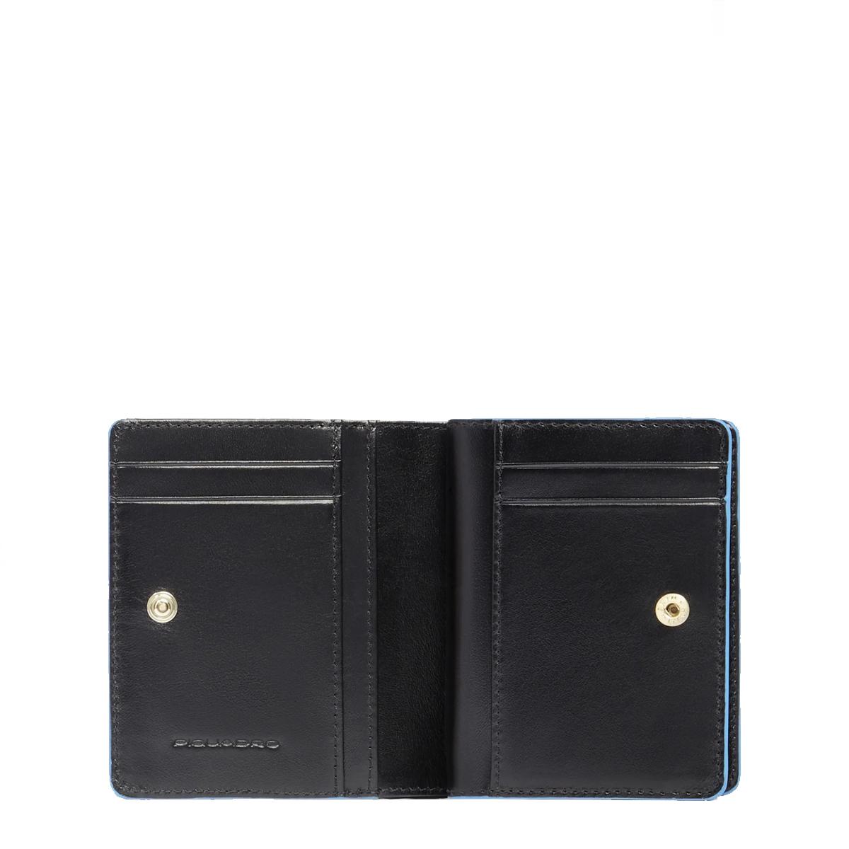 Piquadro Portafoglio Blue Square compatto Nero - 2