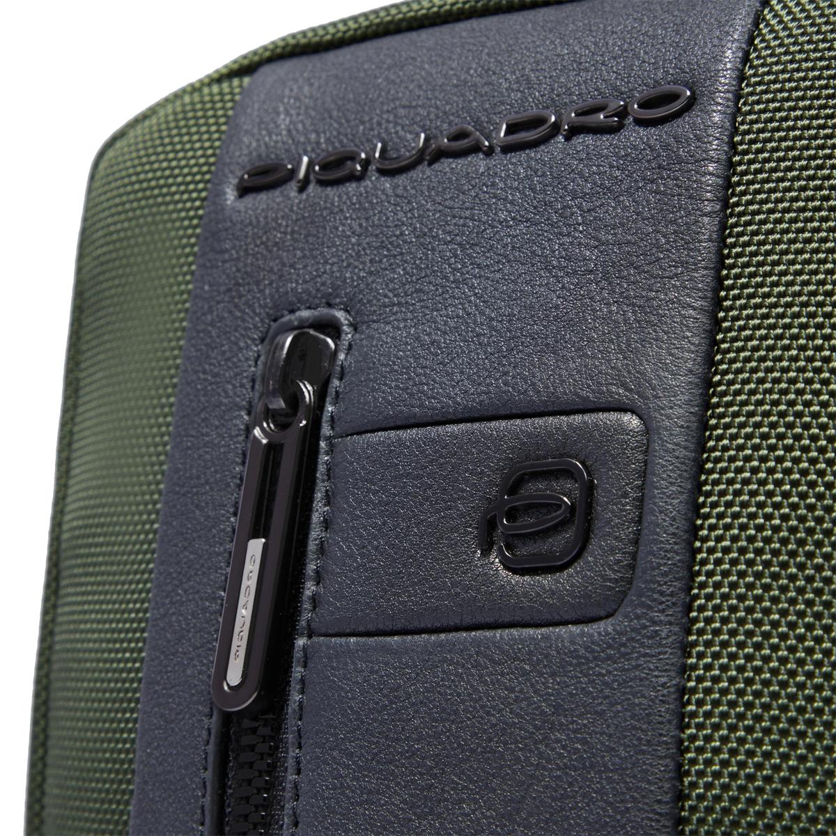 Piquadro Borsello Porta Tabletmini Brief 2 in tessuto riciclato - 4