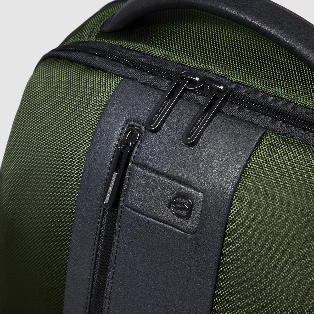 Piquadro Zaino Fast-Check Porta PC Brief 2 15".6 in tessuto riciclato - 4