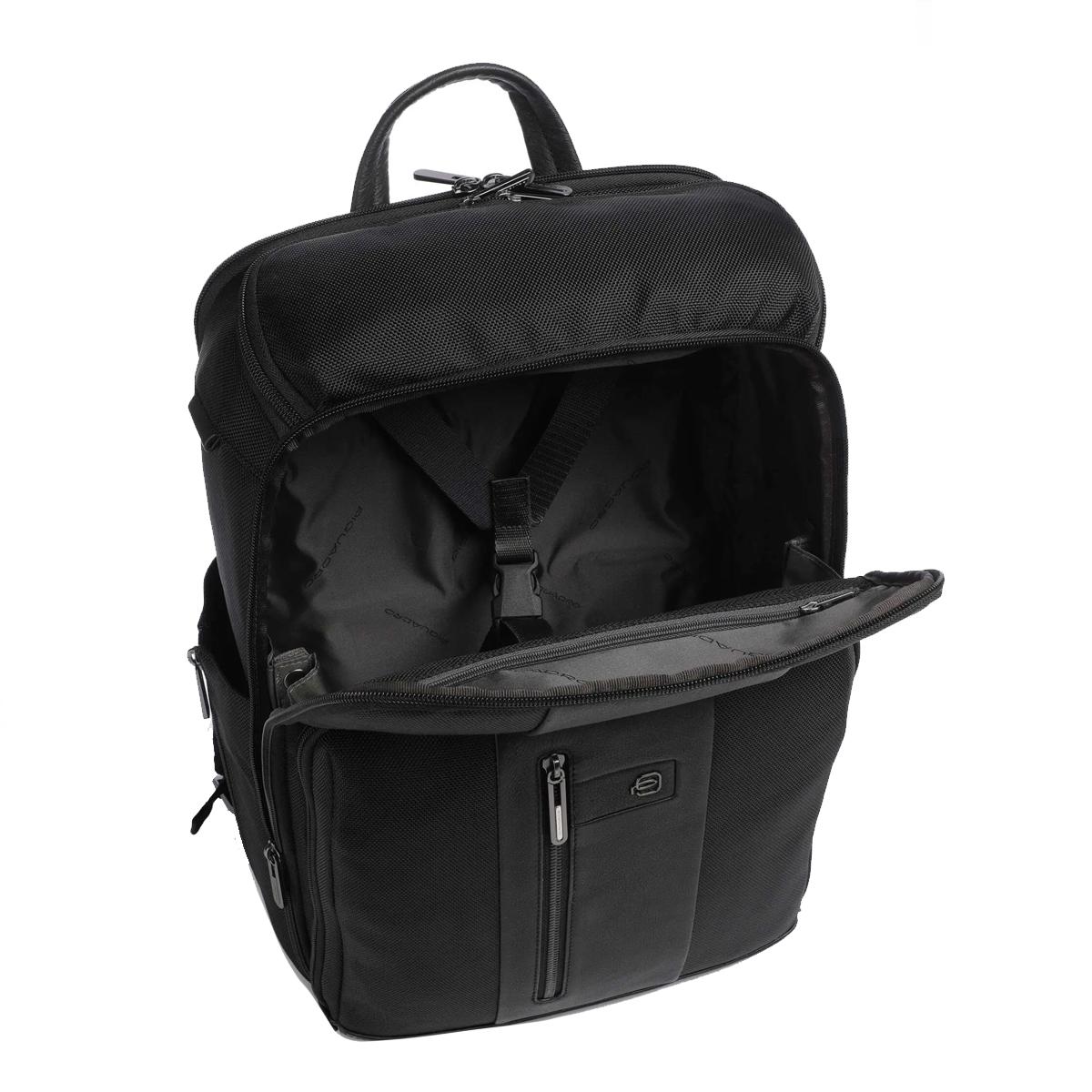 Piquadro Zaino da viaggio Brief Porta PC 15.6" Nero - 3