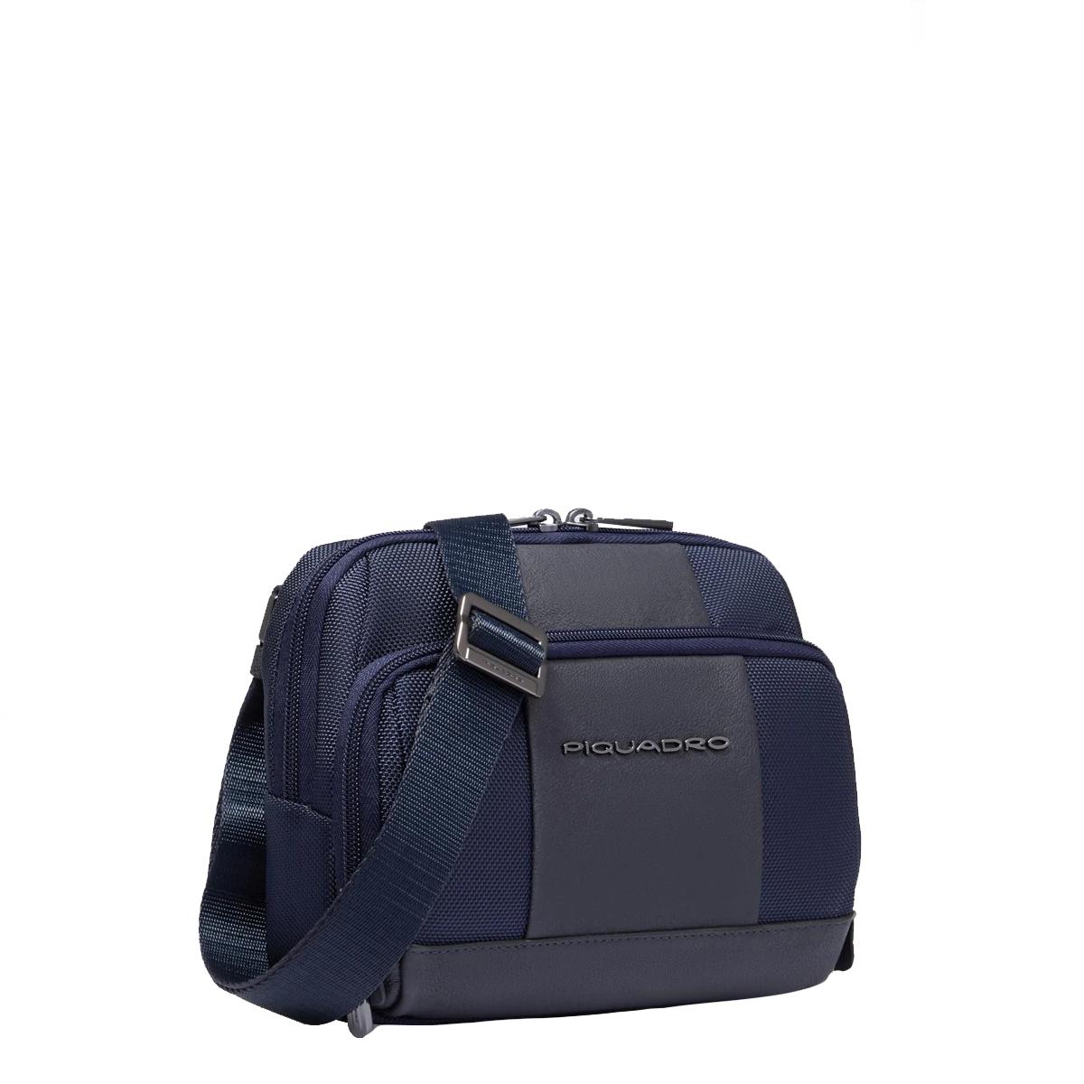 Piquadro Borsello orizzontale Brief Blu - 2