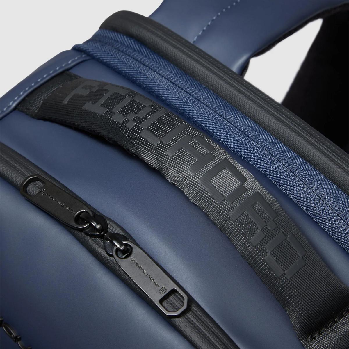 Piquadro Zaino Porta PC 14" Corner 2.0 Blu - 7