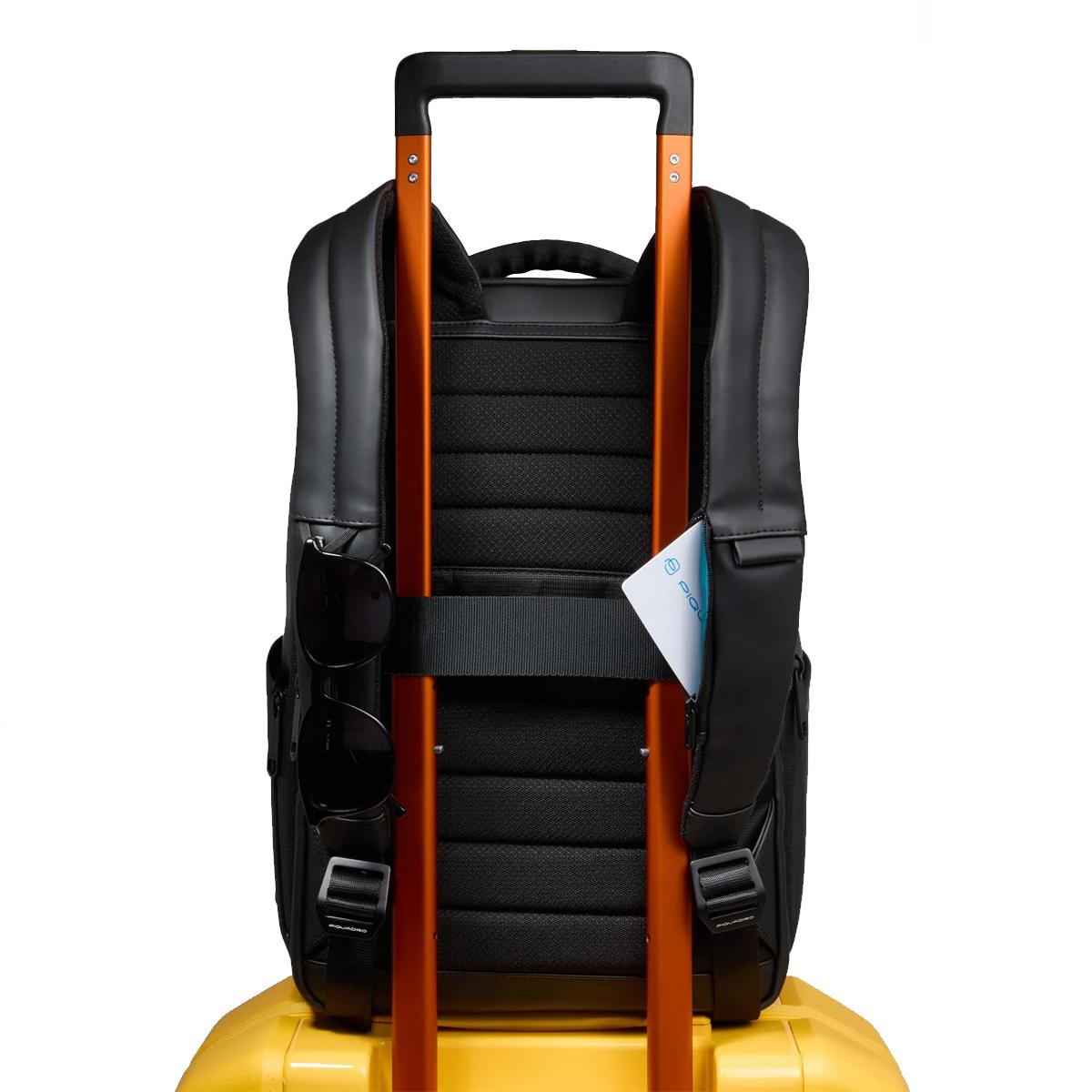 Piquadro Zaino Porta PC 14" Corner 2.0 Nero - 3