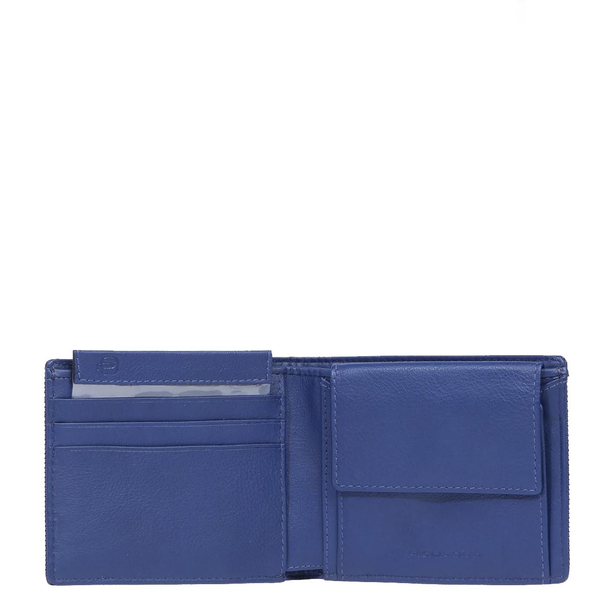 Piquadro Portafoglio PQ-Earth Blu - 2