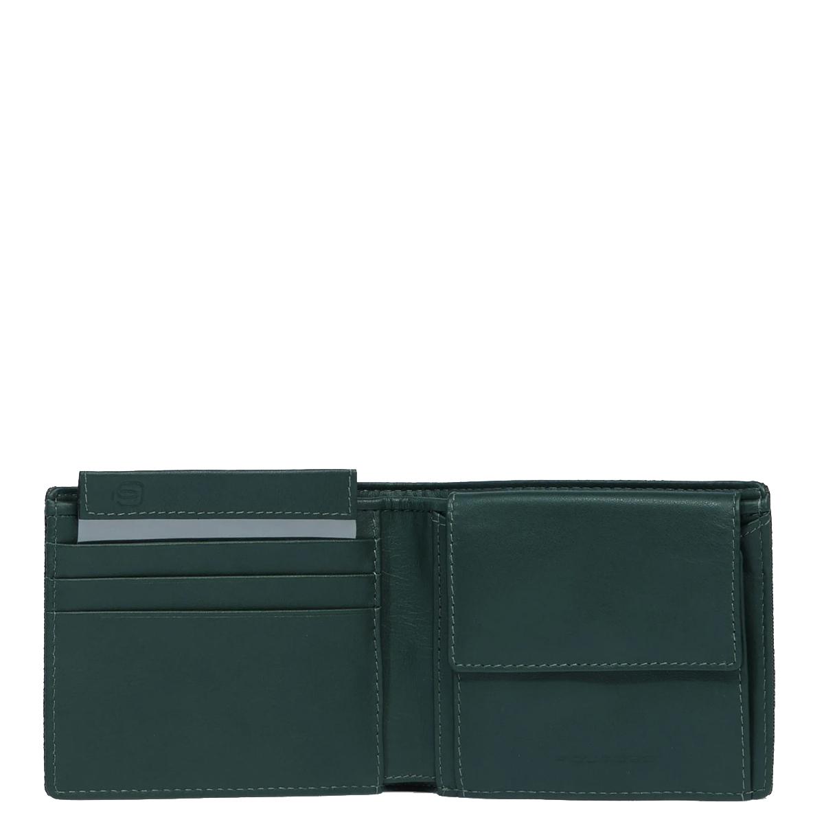 Piquadro Portafoglio PQ-Earth Verde - 3