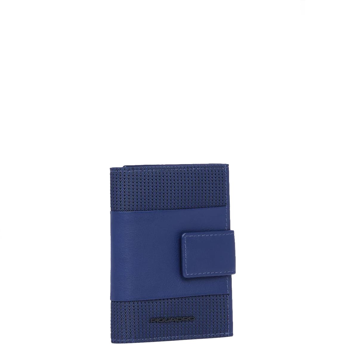 Piquadro Compact Wallet PQ-Earth Blu - 2
