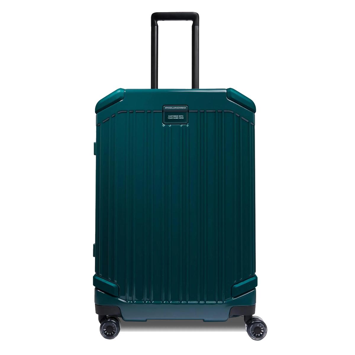 Piquadro Trolley Medio POP 69 cm Verde - 1