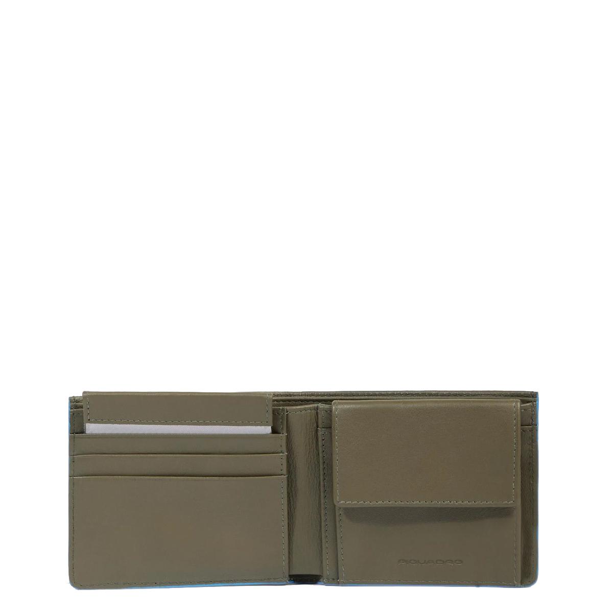 Piquadro Portafoglio Atlas compatto Verde - 3
