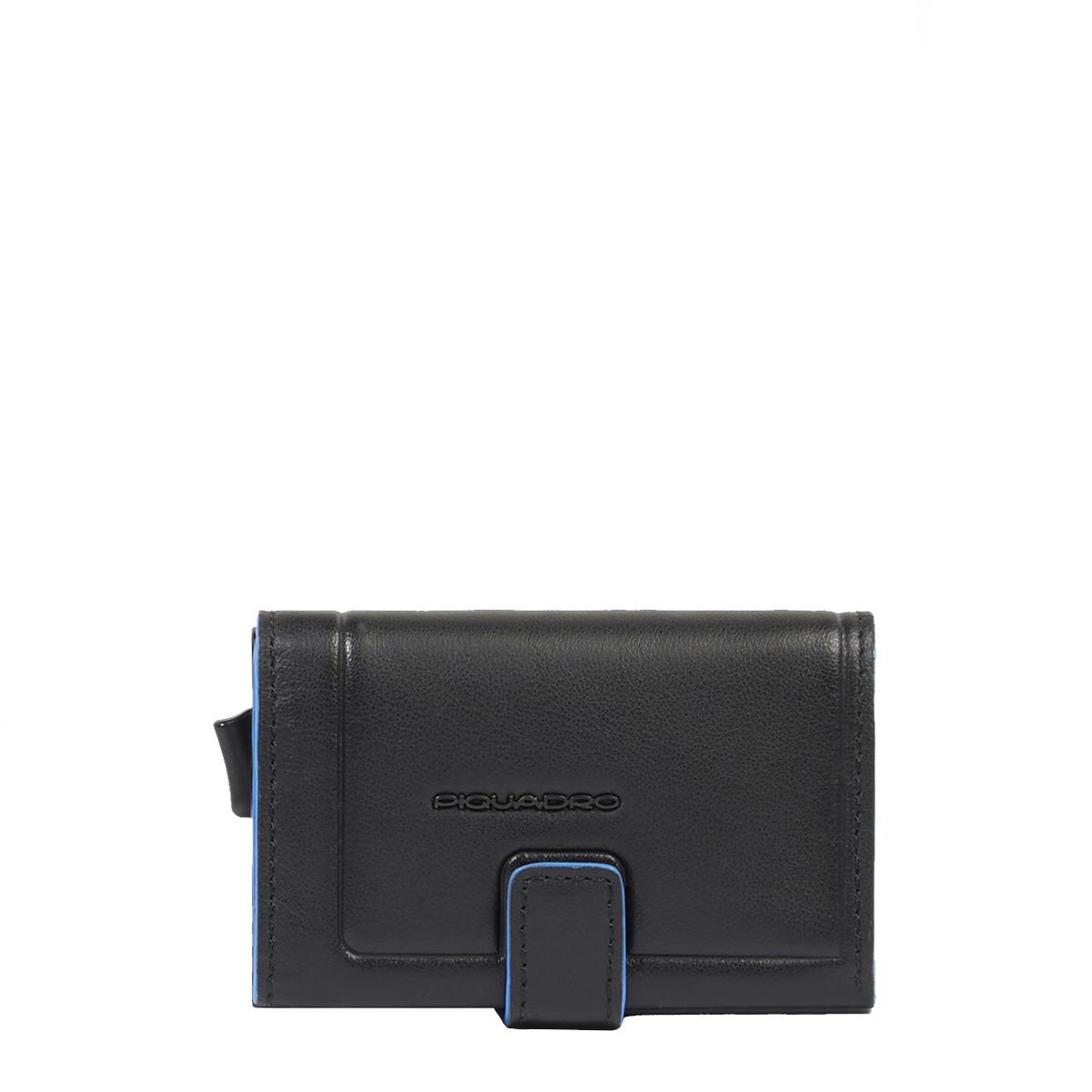 Piquadro Porta Carte in metallo Atlas Nero - 1