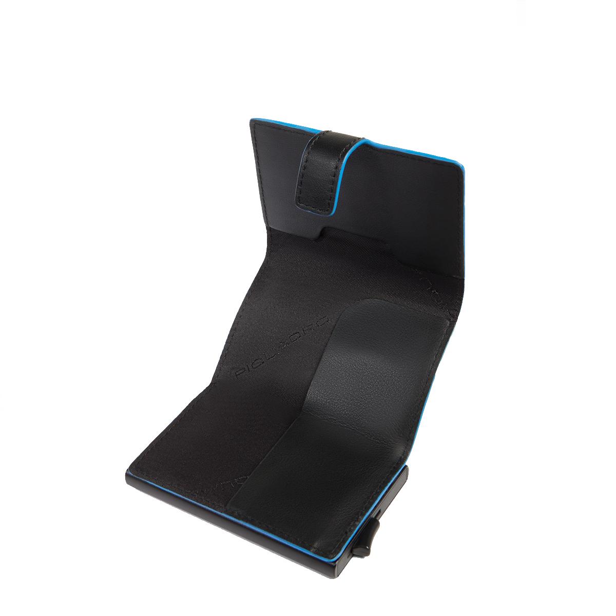 Piquadro Porta Carte in metallo Atlas Nero - 3