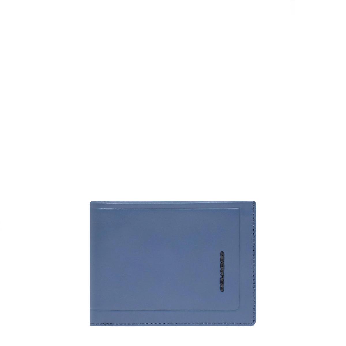 Piquadro Portafoglio Atlas con portamonete Avio - 1