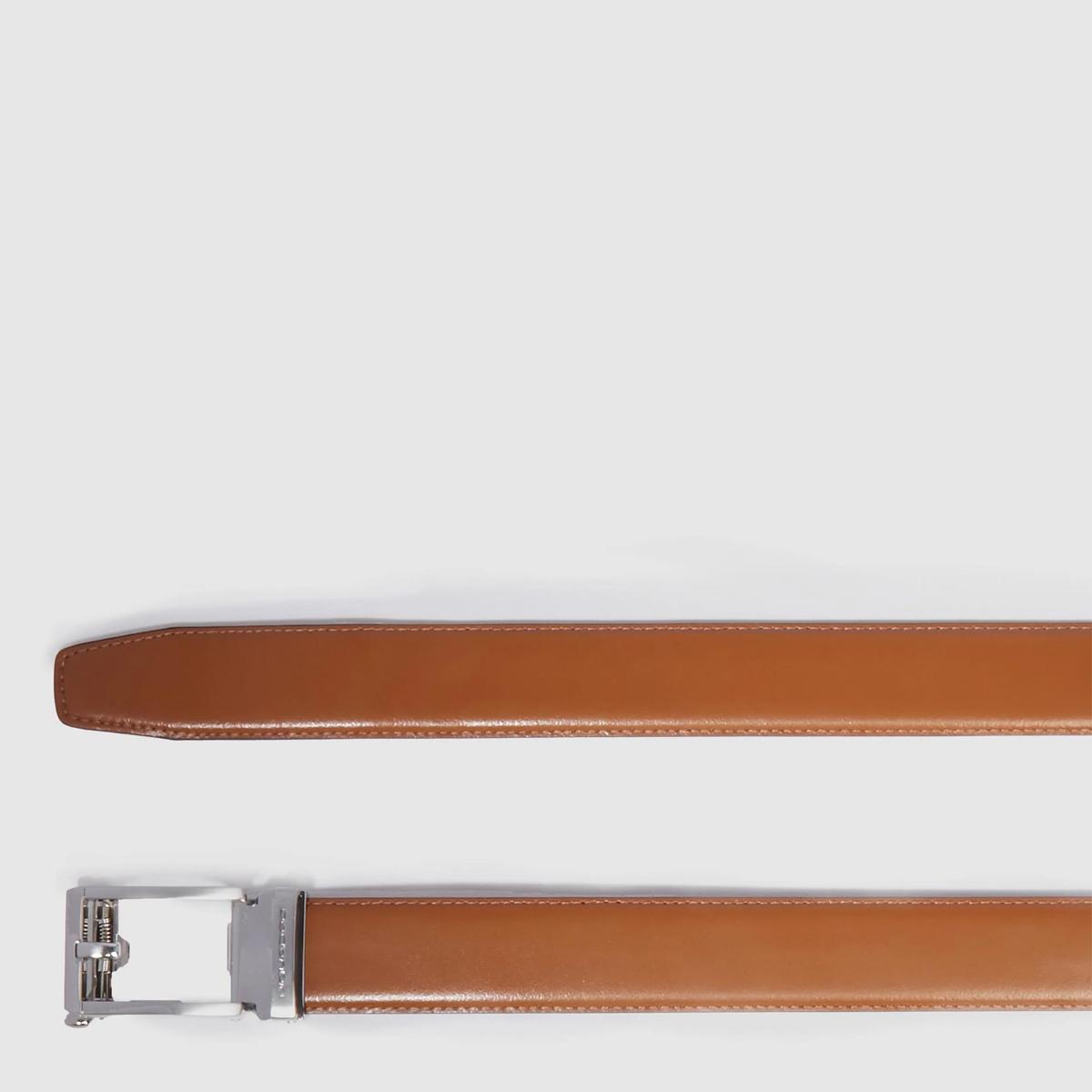 Piquadro Cintura in pelle con ghiera Cuoio - 2